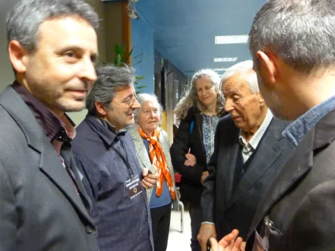 José Roanillos e i liutai espositori