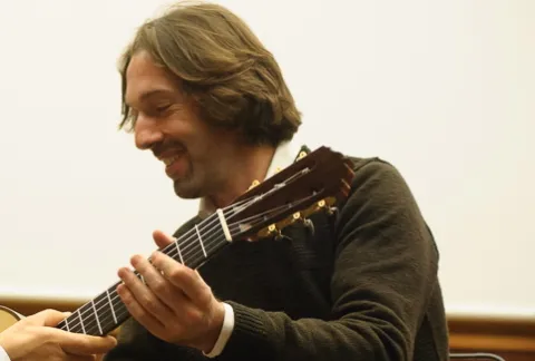 Adriano Del Sal guitars testing