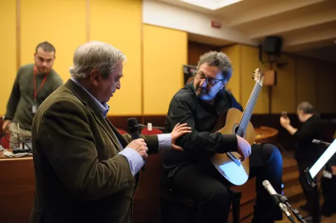 Aniello Desiderio in concert and tribute to D. Ascione