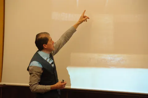 Conference by Andrea Tacchi on Robert Bouchet