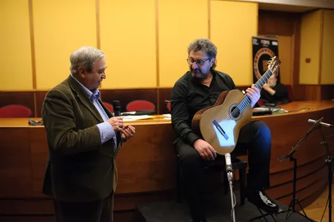 Aniello Desiderio in concert and tribute to D. Ascione