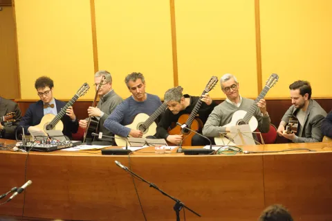 Aniello Desiderio in concert and tribute to D. Ascione