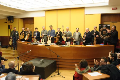 Aniello Desiderio in concert and tribute to D. Ascione