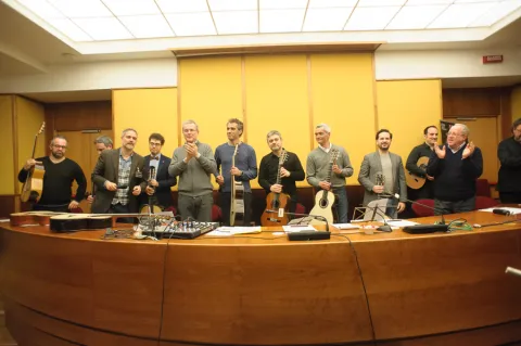 Aniello Desiderio in concert and tribute to D. Ascione