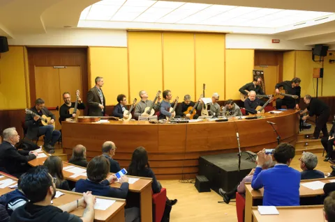 Aniello Desiderio in concert and tribute to D. Ascione