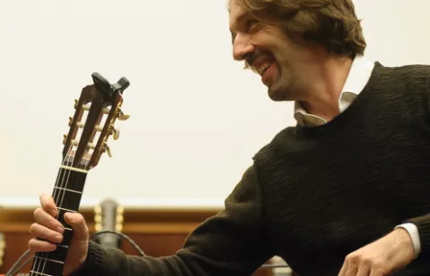 Adriano Del Sal guitars testing