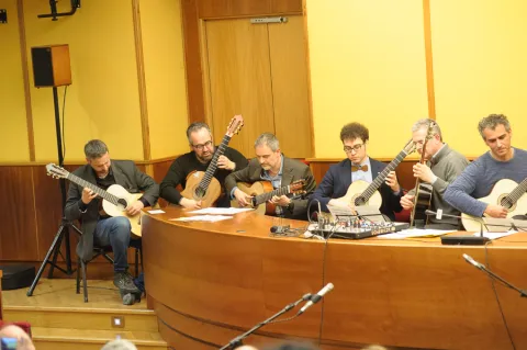 Aniello Desiderio in concert and tribute to D. Ascione