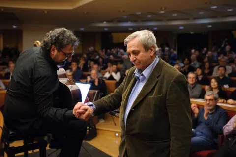 Aniello Desiderio in concert and tribute to D. Ascione